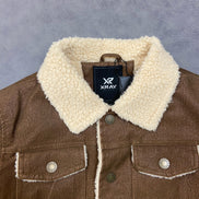 X RAY BOYS FAUX SUEDE RANGER JACKET