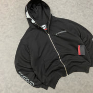 PLEASURES ZERO X BALACLAVA ZIP HOODIE