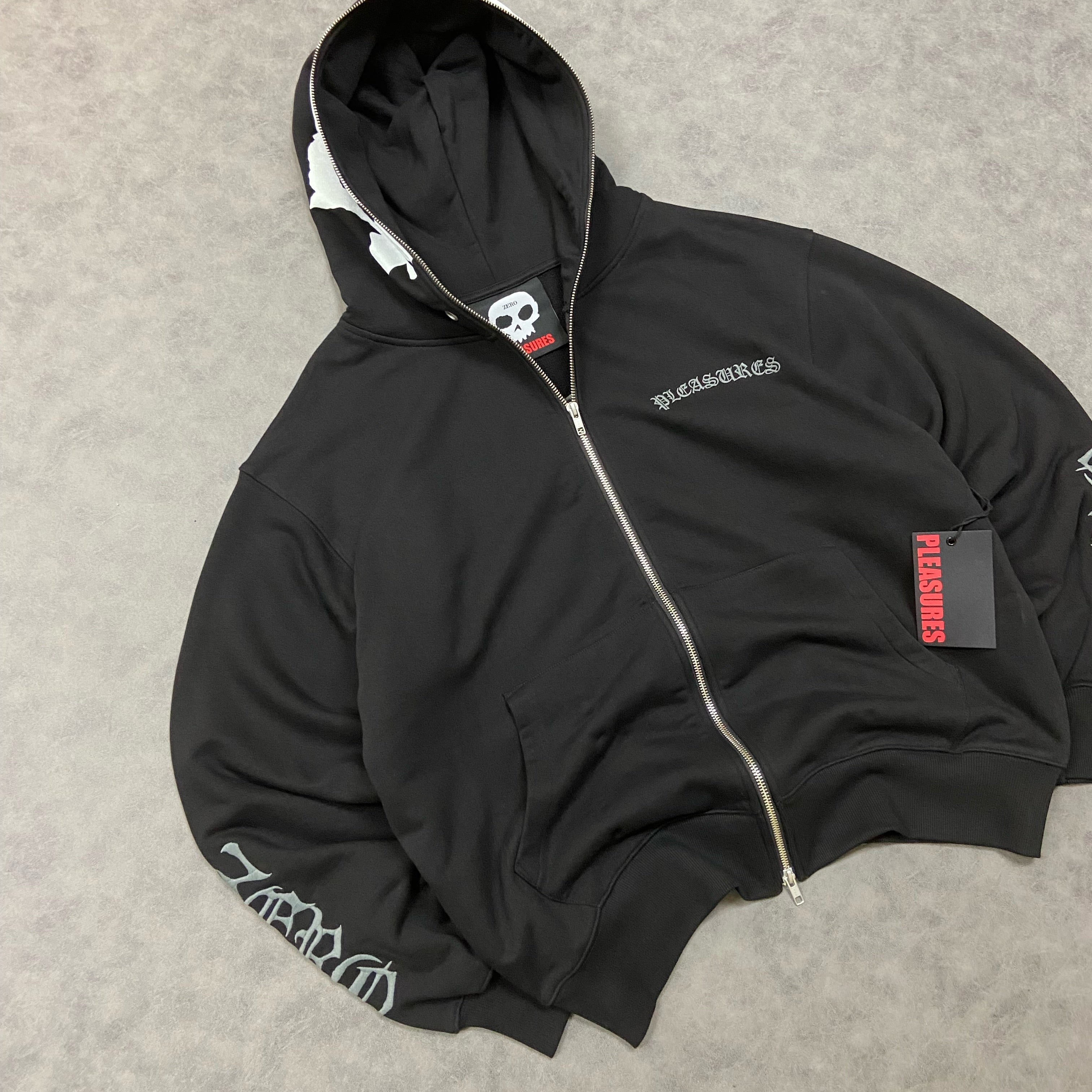 PLEASURES ZERO X BALACLAVA ZIP HOODIE