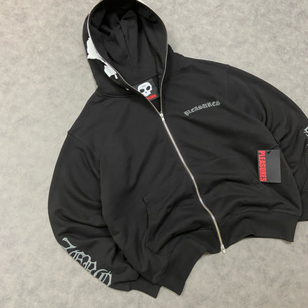 PLEASURES ZERO X BALACLAVA ZIP HOODIE