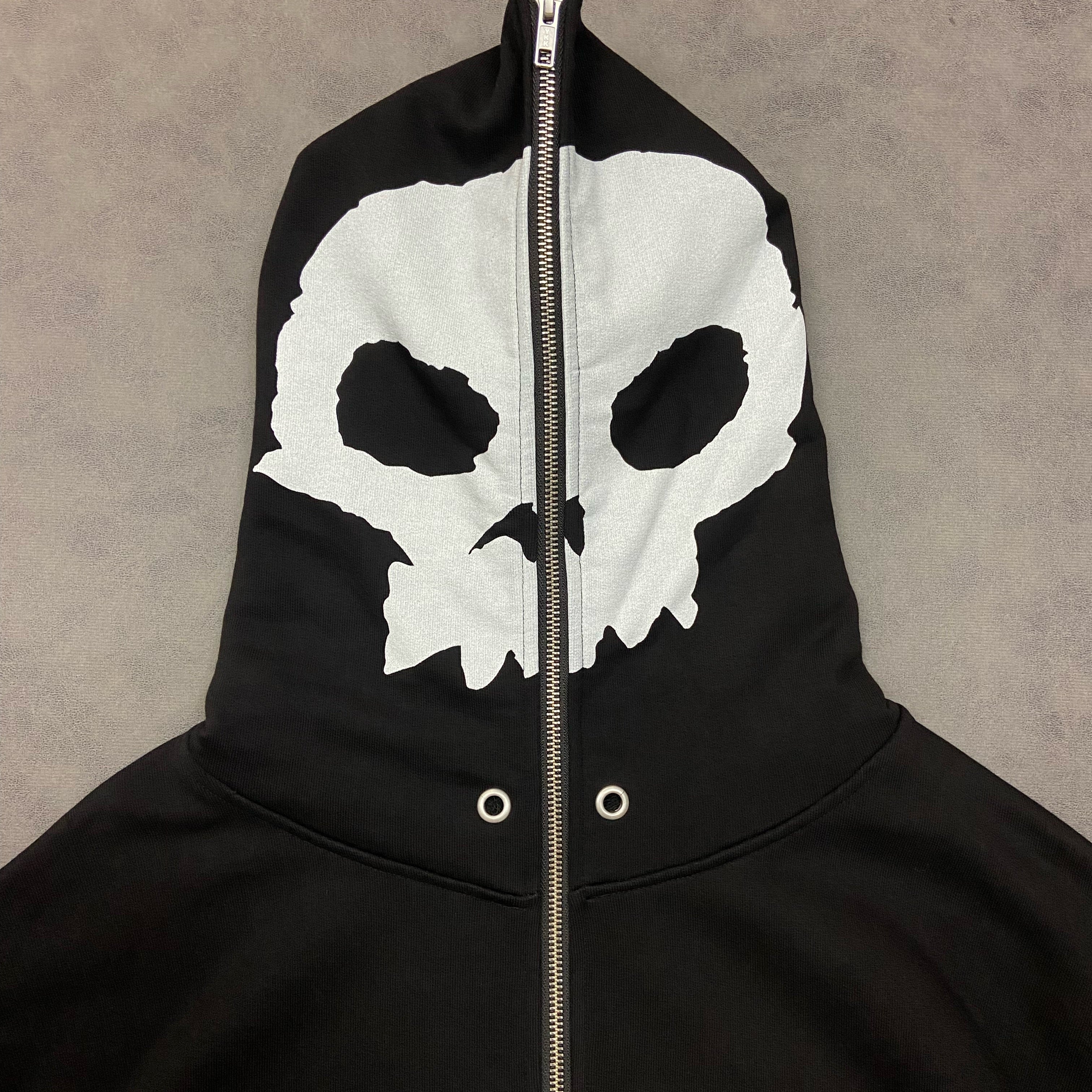 PLEASURES ZERO X BALACLAVA ZIP HOODIE