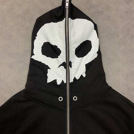 PLEASURES ZERO X BALACLAVA ZIP HOODIE