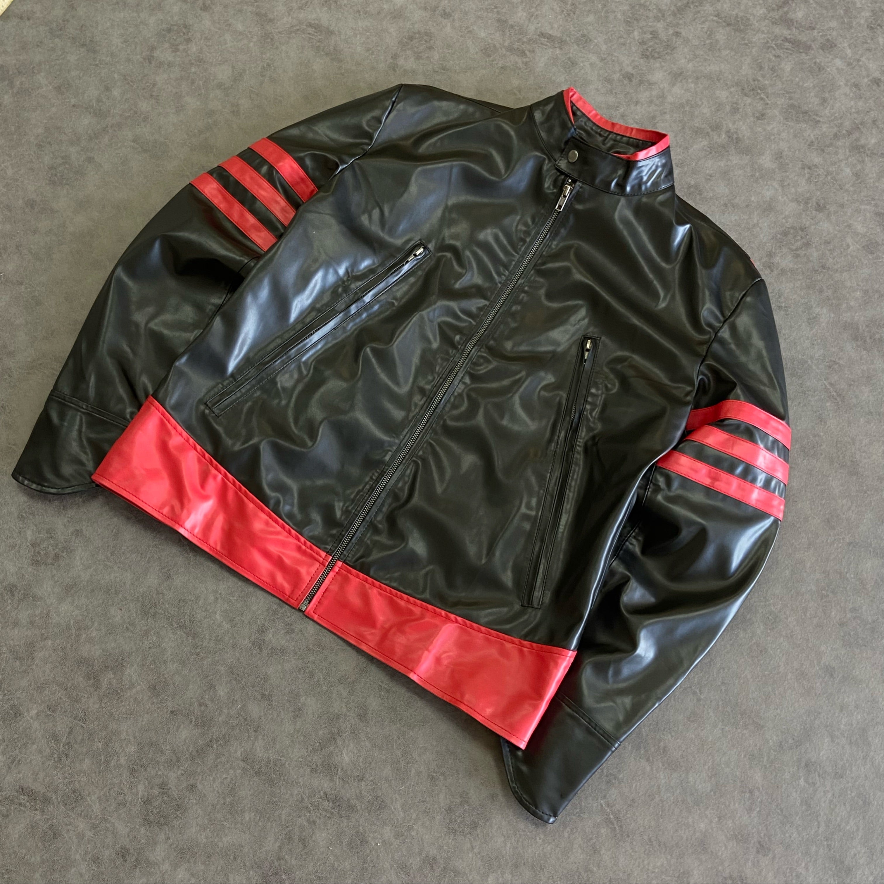 Wolf Verine Logan PU Faux Biker Jacket