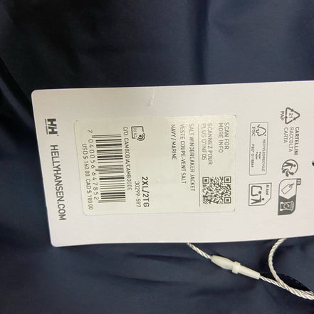Helly Hansen Salt Windbreaker Sailing Jacket