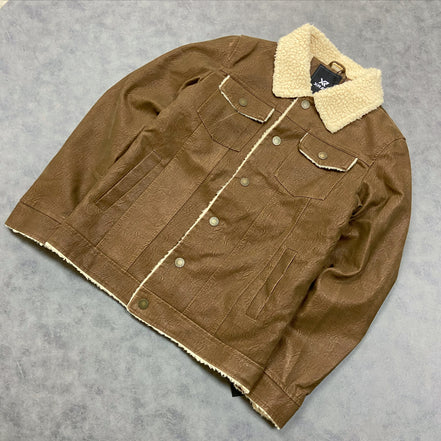X RAY BOYS FAUX SUEDE RANGER JACKET