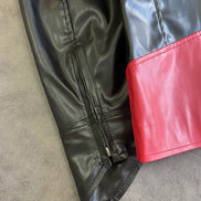 Wolf Verine Logan PU Faux Biker Jacket