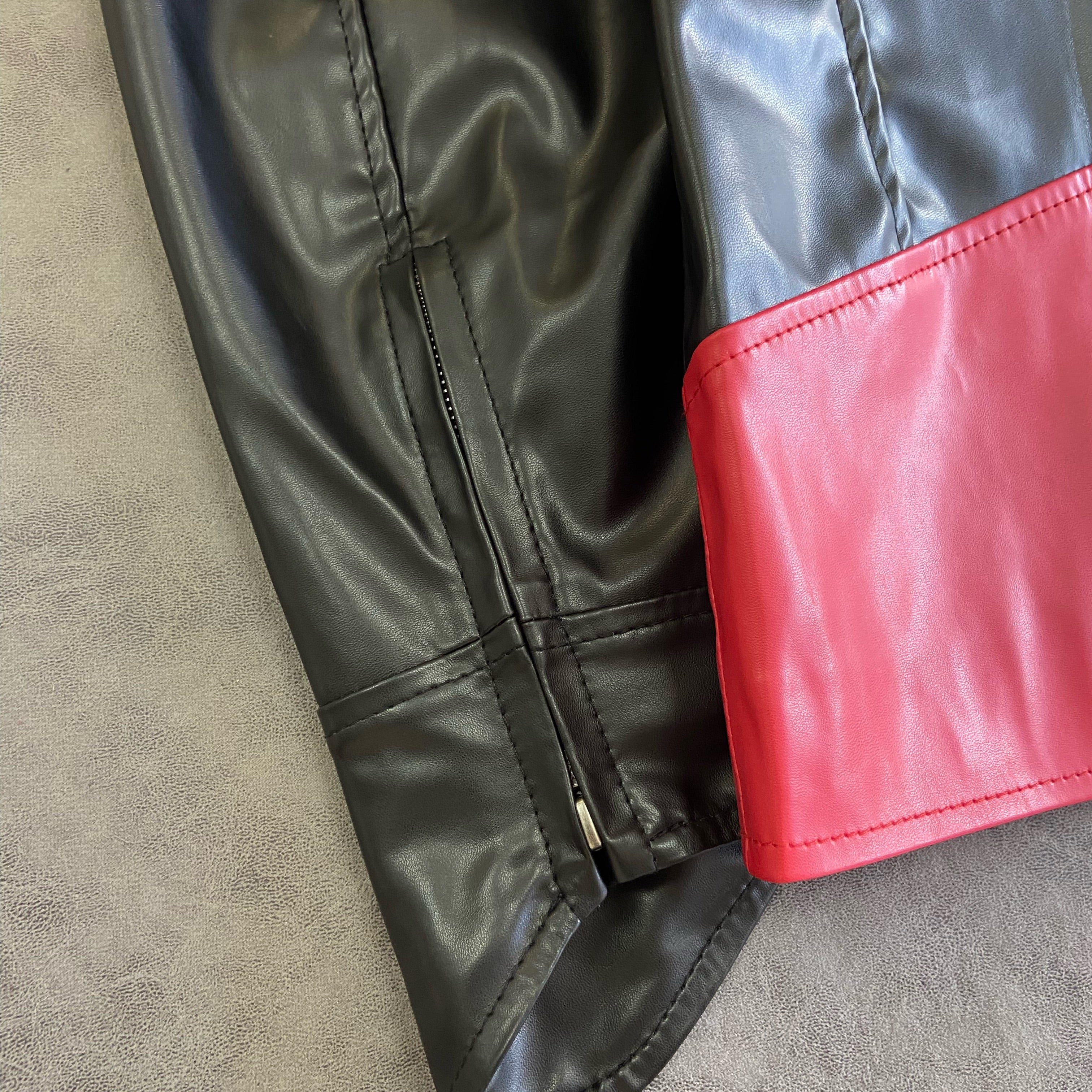 Wolf Verine Logan PU Faux Biker Jacket