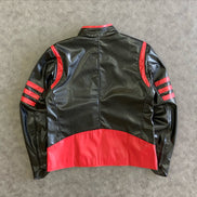 Wolf Verine Logan PU Faux Biker Jacket