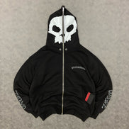 PLEASURES ZERO X BALACLAVA ZIP HOODIE