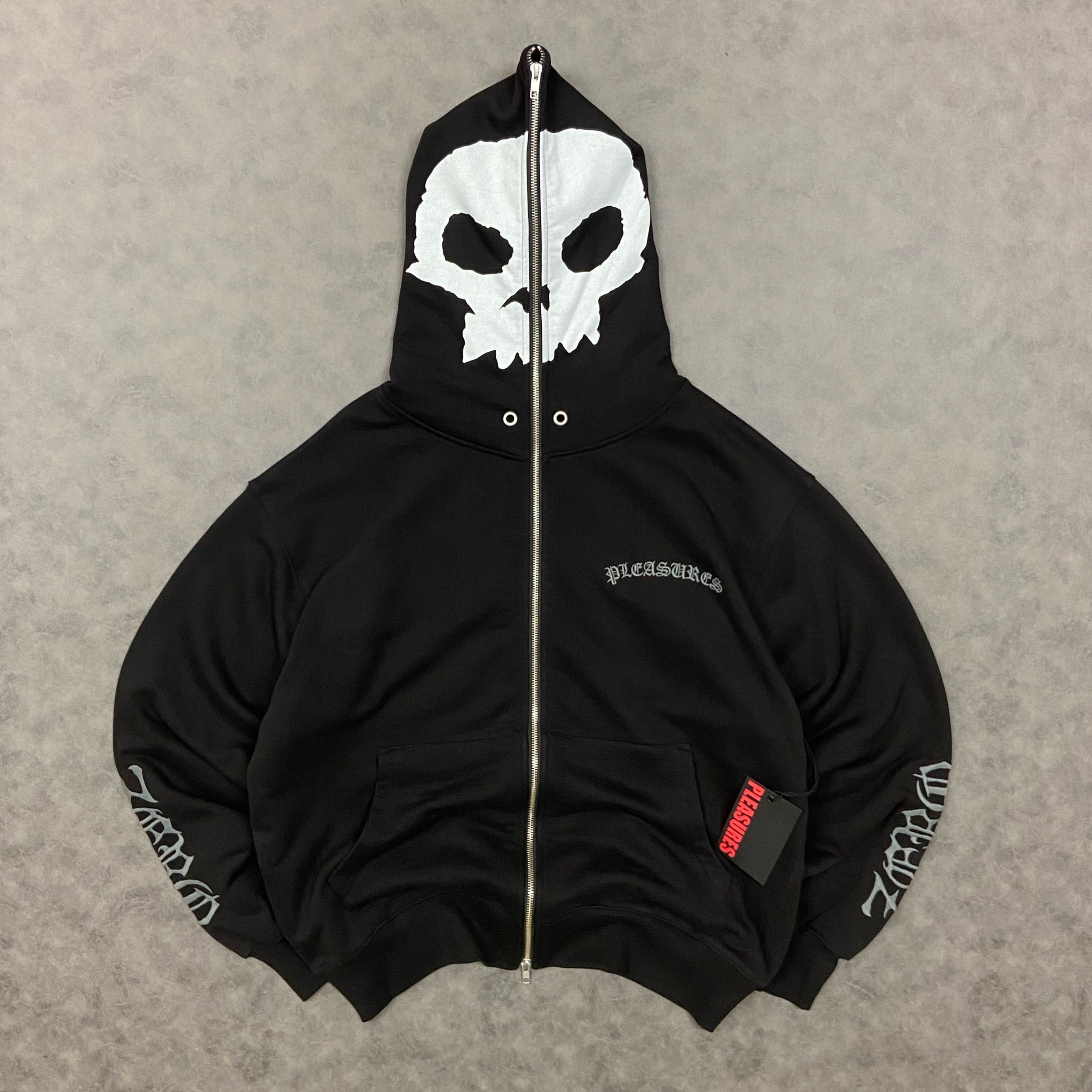 PLEASURES ZERO X BALACLAVA ZIP HOODIE