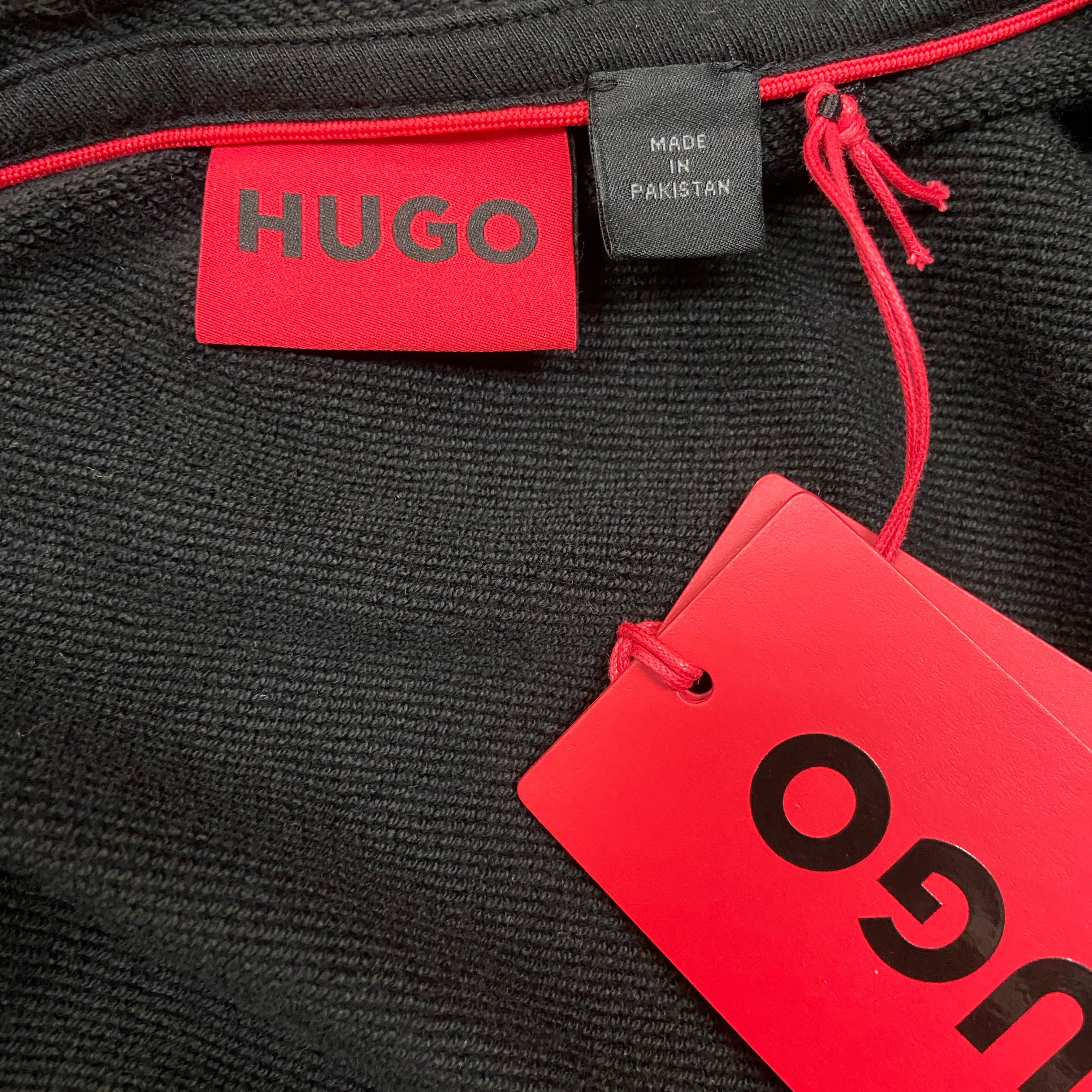 COTTON-TERRY ZIP-UP HOODIE WITH LOGO LABEL
