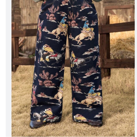 Cowboy Baggy Pants