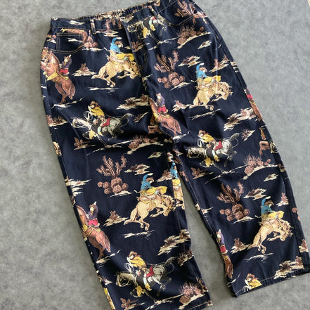 Cowboy Baggy Pants