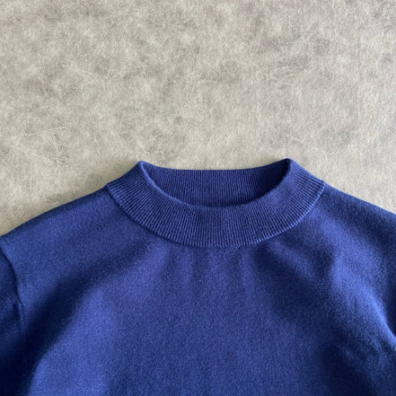 Moon Merino Blue Navy Sweater