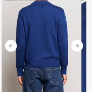 Moon Merino Blue Navy Sweater