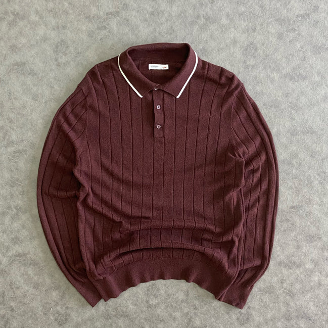 Sonoma Goods For Life® Long Sleeve Sweater Polo