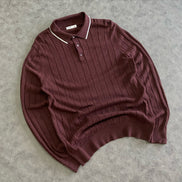 Sonoma Goods For Life® Long Sleeve Sweater Polo