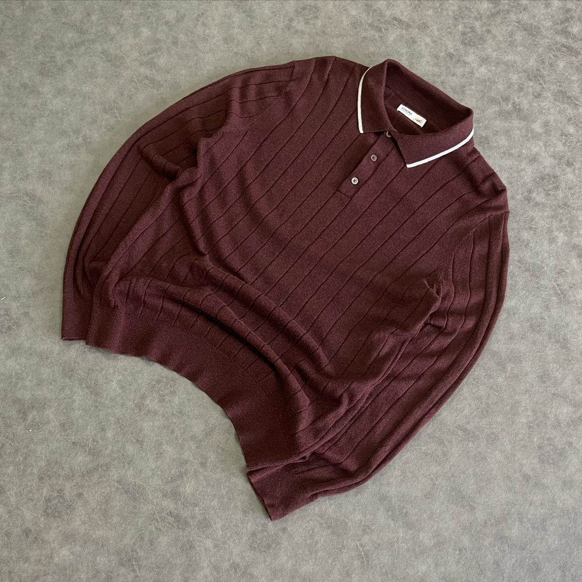 Sonoma Goods For Life® Long Sleeve Sweater Polo