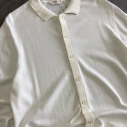 Reserved The Linen Blend Knit Shirt