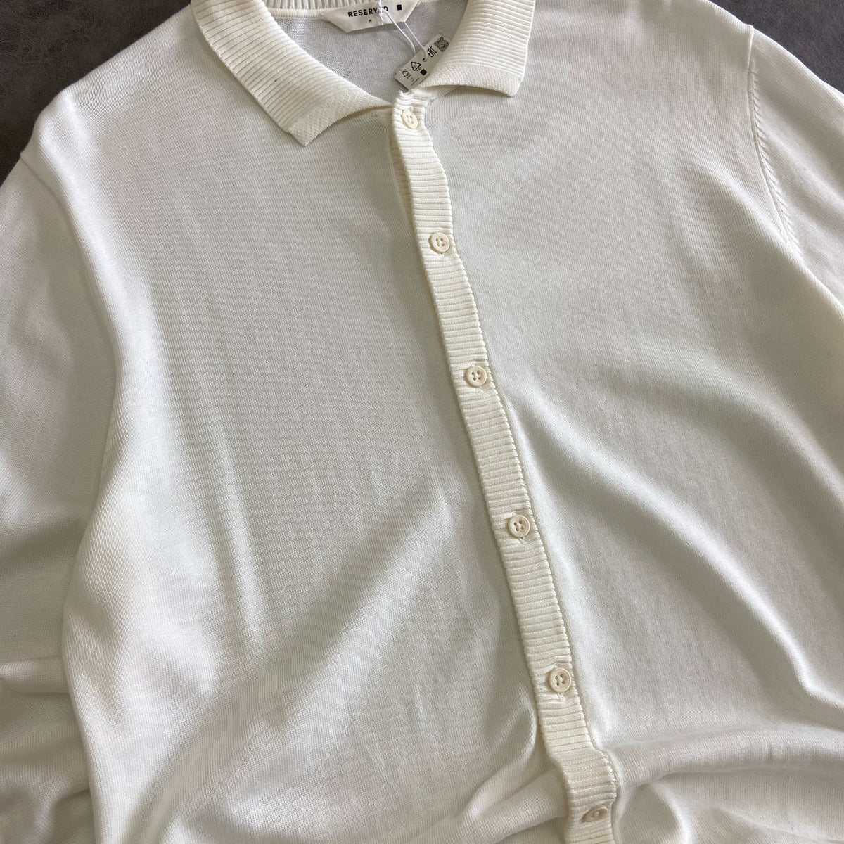 Reserved The Linen Blend Knit Shirt