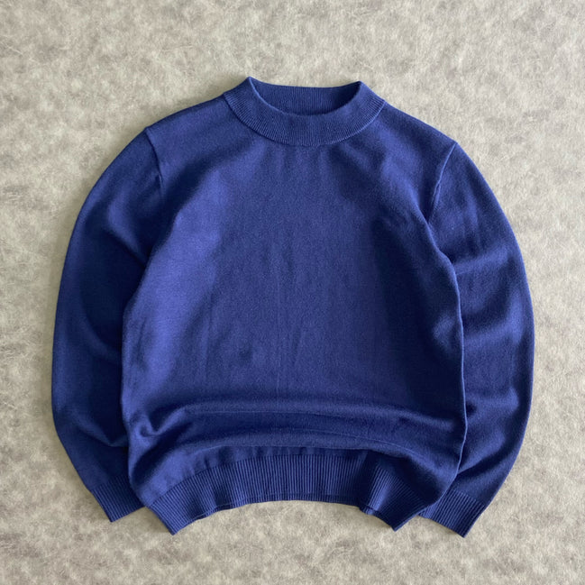 Moon Merino Blue Navy Sweater
