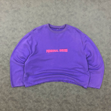 PERSONAL ISSUES HeavyWeight Boxy Fit Crewneck