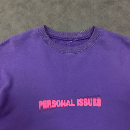PERSONAL ISSUES HeavyWeight Boxy Fit Crewneck