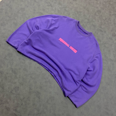 PERSONAL ISSUES HeavyWeight Boxy Fit Crewneck