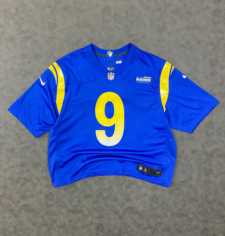 Nike NFL Matthew Stafford Los Angeles Rams Boxy Fit Jersey