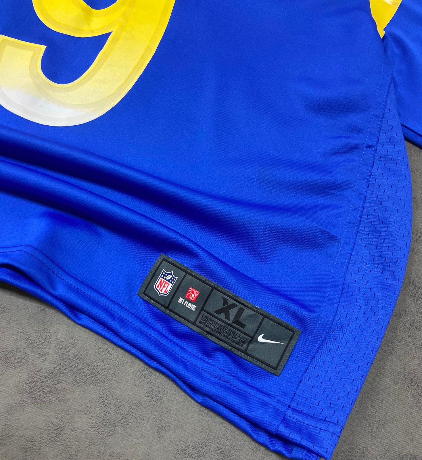 Nike NFL Matthew Stafford Los Angeles Rams Boxy Fit Jersey