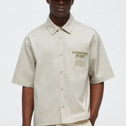Copped Athletic Dep. Short Sleeve Button Shirt