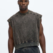 Top Boxy washed Up T-shirt