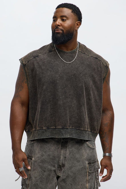 Top Boxy washed Up T-shirt
