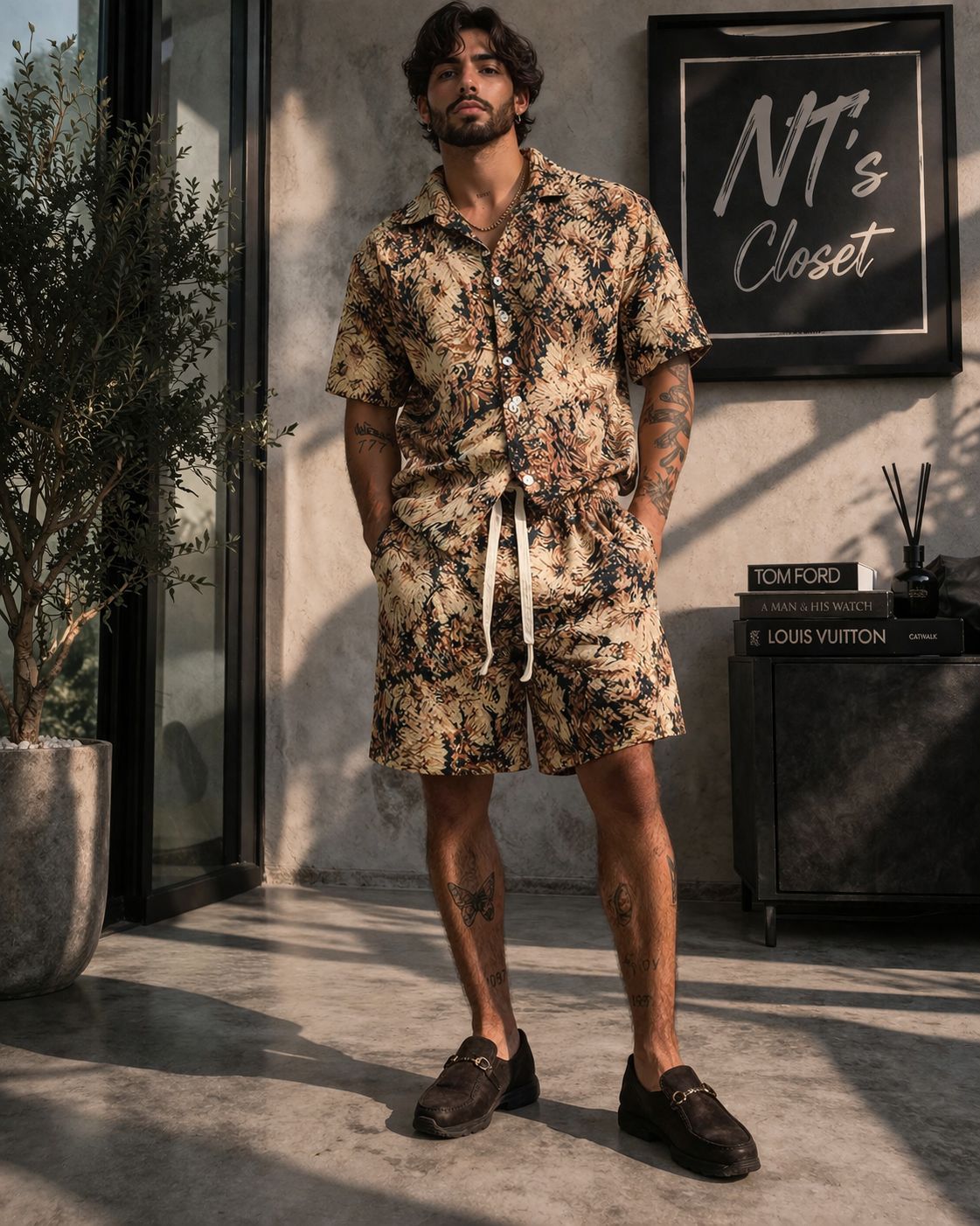 Rustic Flower Tracksuit
