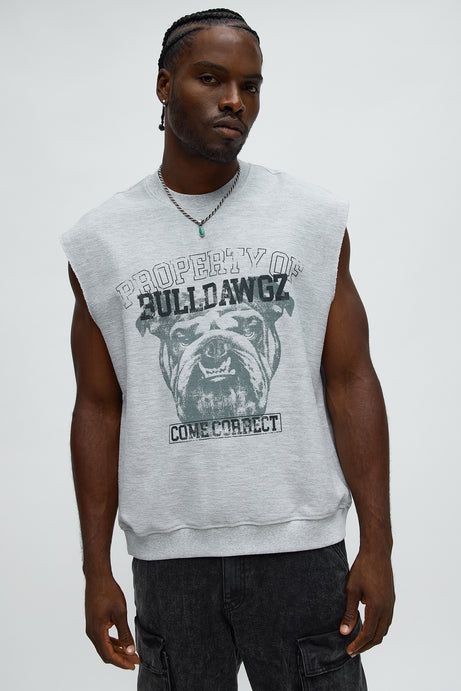 Sports Come Correct Reverse Fleece Tank Top
