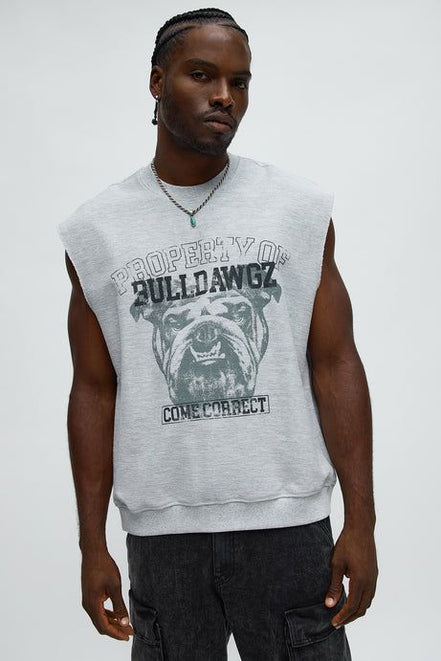 Sports Come Correct Reverse Fleece Tank Top
