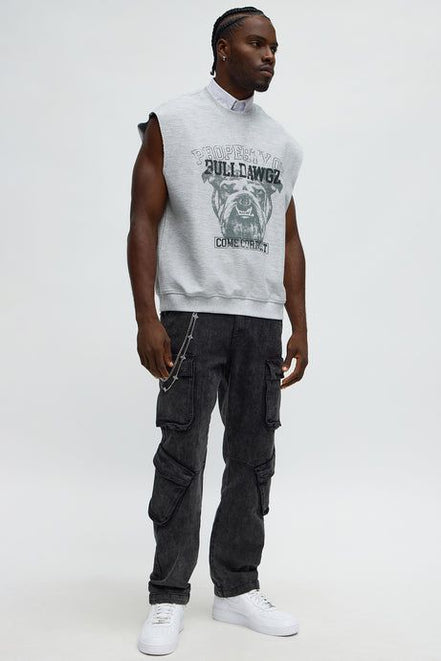Sports Come Correct Reverse Fleece Tank Top