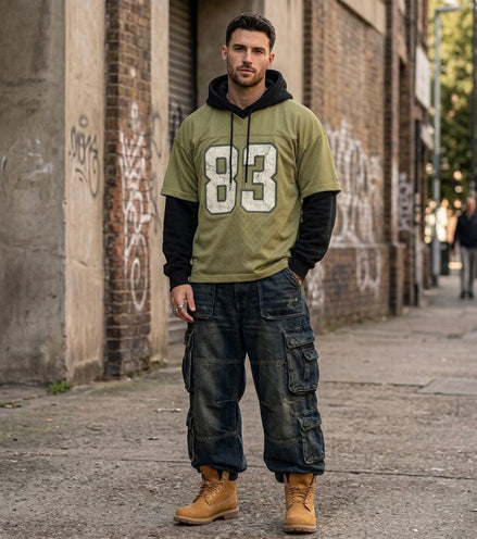 83 Olive Green NFL Jersey