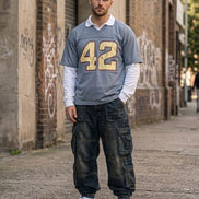 42 Light Blue NFL Jersey