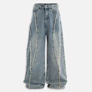 Aelfric Eden Baggy Fringe Jeans
