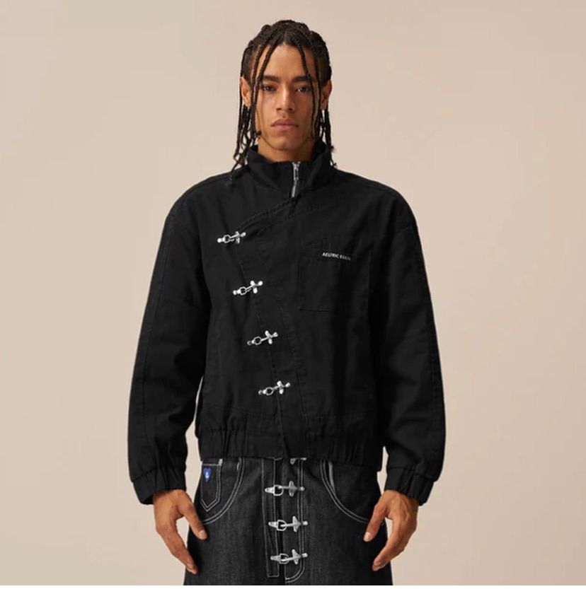 Aelfric Eden Metal Button Boxy Jacket