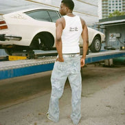 Y2K Retro Baggy Trendy Cupid Angel American Hip Hop Pants