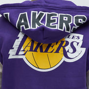 Ultra Game Lakers The Rim Zip Up Hoodie