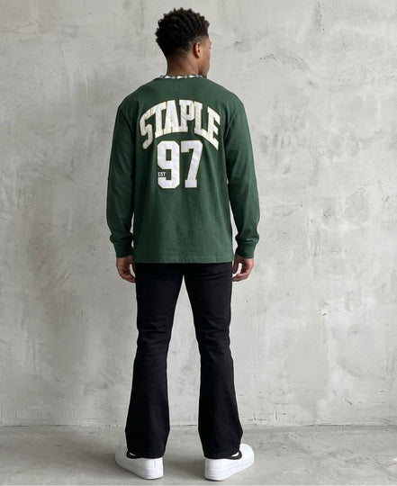 NFL x STAPLE HUNTER GREEN PACKERS  Long Sleeve T-Shirt