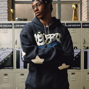 Aelfric Eden Star Towel Embroidery Hoodie