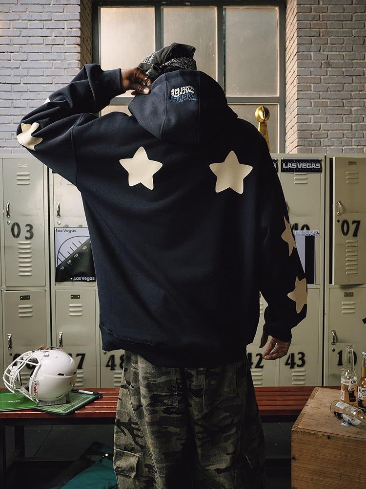 Aelfric Eden Star Towel Embroidery Hoodie