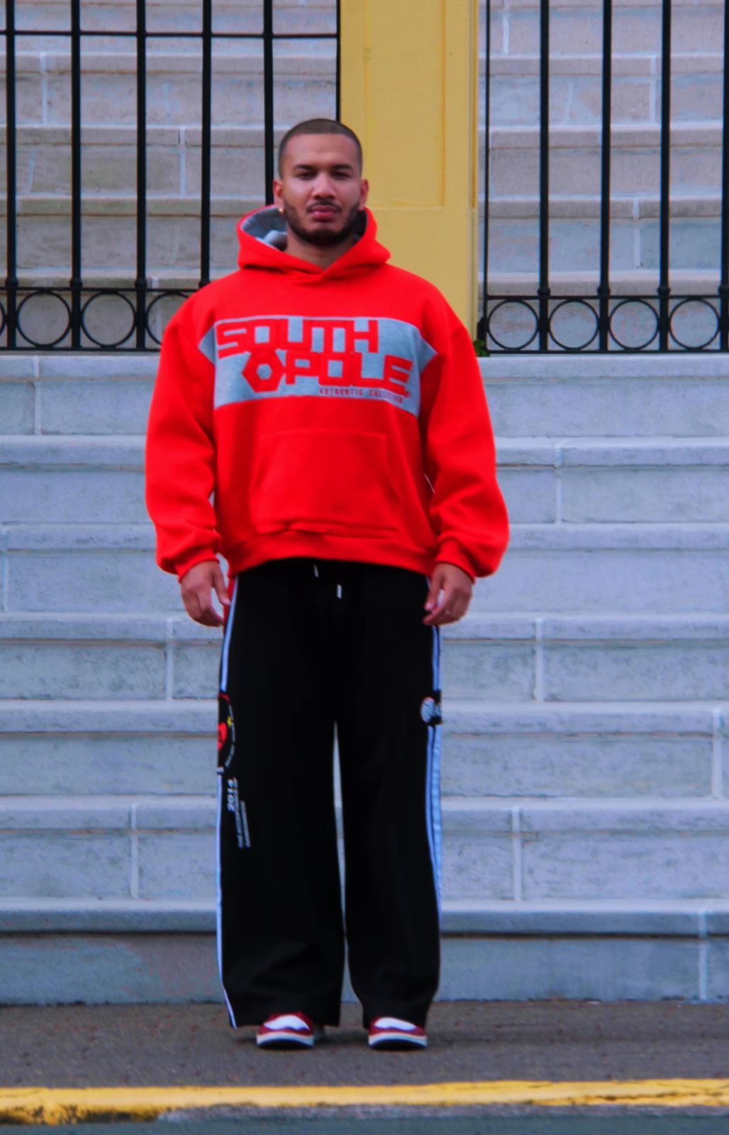 Aelfric Eden Double Waist Stripe Baggy SweatPants
