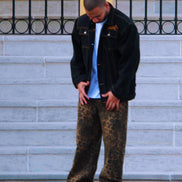 Aelfric Eden Leopard Print Jeans Pant