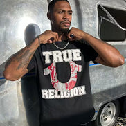 True Religion Terry Applique T-Shirt