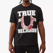 True Religion Terry Applique T-Shirt